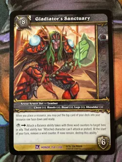 World of Warcraft TCG Honor 158/208 Gladiator's Sanctuary - Image 1