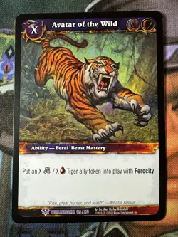 World of Warcraft TCG Worldbreaker 123/270 Avatar of the Wild - Image 1