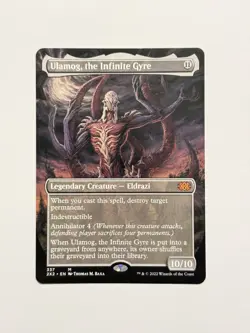 Ulamog, the Infinite Gyre (Borderless) Double Masters 2022 Regular NM Free Ship - Image 1