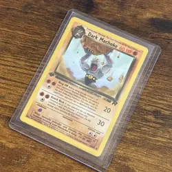 Pokemon TCG Dark Machoke Team Rocket 40/82 1st Edition Vintage WoTC LP/MP - Image 3