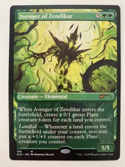 MTG Avenger Of Zendikar (158) *Non-Foil* Secret Lair: Zendikar Revisited NM/MT - Image 1