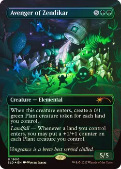 MTG FOIL Avenger of Zendikar (#1900) - Secret Lair Drop #1900 - Image 1
