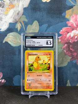 Charmander (CGC 8.5 NM/MINT+) - Pokemon Base Set 1st Edition Shadowless - RareCo - Image 3