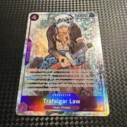 One Piece 500 Years in the Future Trafalgar Law Alternate Alt Art ST10-010 TR SR - Image 1