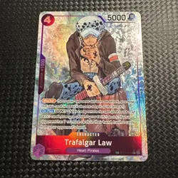 One Piece 500 Years in the Future Trafalgar Law Alternate Alt Art ST10-010 TR SR - Image 2