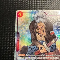 One Piece 500 Years in the Future Trafalgar Law Alternate Alt Art ST10-010 TR SR - Image 3
