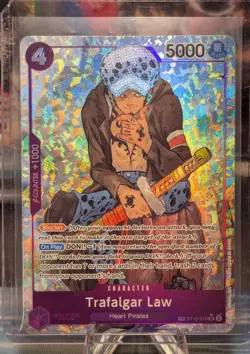 One Piece 500 Years in the Future Trafalgar Law Alternate Alt Art ST10-010 TR SR - Image 1