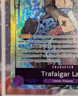 One Piece 500 Years in the Future Trafalgar Law Alternate Alt Art ST10-010 TR SR - Image 5