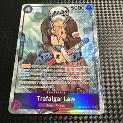 One Piece 500 Years in the Future Trafalgar Law Alternate Alt Art ST10-010 TR SR - Image 1