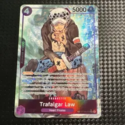One Piece 500 Years in the Future Trafalgar Law Alternate Alt Art ST10-010 TR SR - Image 2