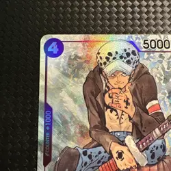 One Piece 500 Years in the Future Trafalgar Law Alternate Alt Art ST10-010 TR SR - Image 3
