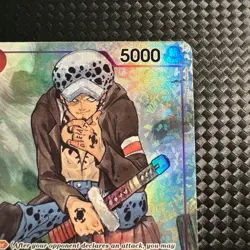 One Piece 500 Years in the Future Trafalgar Law Alternate Alt Art ST10-010 TR SR - Image 4