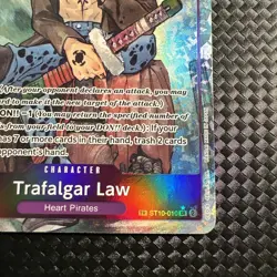 One Piece 500 Years in the Future Trafalgar Law Alternate Alt Art ST10-010 TR SR - Image 5