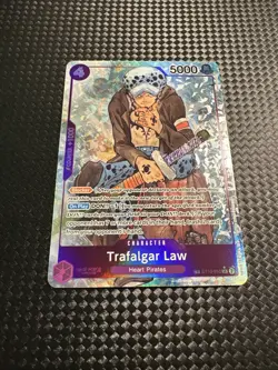 One Piece 500 Years in the Future Trafalgar Law Alternate Alt Art ST10-010 TR SR - Image 1