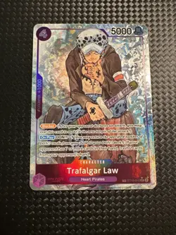 One Piece 500 Years in the Future Trafalgar Law Alternate Alt Art ST10-010 TR SR - Image 2