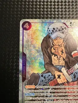 One Piece 500 Years in the Future Trafalgar Law Alternate Alt Art ST10-010 TR SR - Image 3
