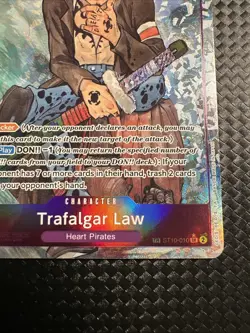 One Piece 500 Years in the Future Trafalgar Law Alternate Alt Art ST10-010 TR SR - Image 5