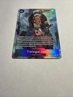 One Piece 500 Years in the Future Trafalgar Law Alternate Alt Art ST10-010 TR SR - Image 1