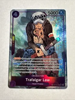One Piece 500 Years in the Future Trafalgar Law Alternate Alt Art ST10-010 TR SR - Image 2