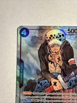 One Piece 500 Years in the Future Trafalgar Law Alternate Alt Art ST10-010 TR SR - Image 3