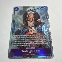 One Piece 500 Years in the Future Trafalgar Law Alternate Alt Art ST10-010 TR SR - Image 1