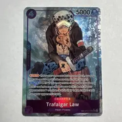 One Piece 500 Years in the Future Trafalgar Law Alternate Alt Art ST10-010 TR SR - Image 2