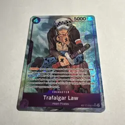 One Piece 500 Years in the Future Trafalgar Law Alternate Alt Art ST10-010 TR SR - Image 1