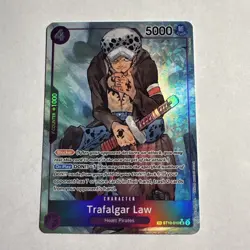 One Piece 500 Years in the Future Trafalgar Law Alternate Alt Art ST10-010 TR SR - Image 2