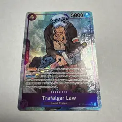 One Piece 500 Years in the Future Trafalgar Law Alternate Alt Art ST10-010 TR SR - Image 1