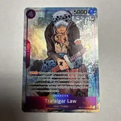 One Piece 500 Years in the Future Trafalgar Law Alternate Alt Art ST10-010 TR SR - Image 2