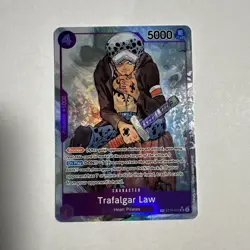 One Piece 500 Years in the Future Trafalgar Law Alternate Alt Art ST10-010 TR SR - Image 2