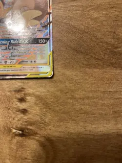 Pokemon TCG Raichu & Alolan Raichu GX Unified Minds 54/236 Holo Ultra Rare Basi. - Image 3
