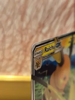 Raichu GX 20/68 Ultra Rare Holo Hidden Fates Pokemon TCG Card NM - Image 3