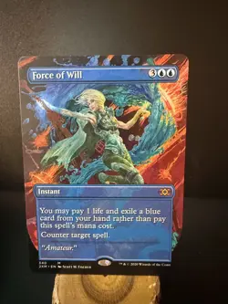 Force of Will (Borderless) Double Masters Regular - Image 1