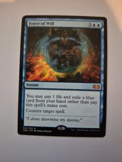 1x Magic The Gathering Force of Will Double Masters Regular 051 NM x1 - Image 1