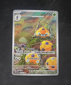 Dottler 184/182 Scarlet & Violet Paradox Rift Pokemon Card NM Pack Fresh - Image 1