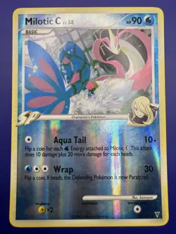 ⚡Milotic C 35/147 Supreme Victors Reverse Holo Rare Pokemon Card MP 2009 - Image 2
