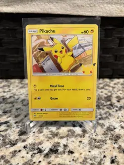 Pikachu 25/25 NON-HOLO Pokemon Card 25th Anniversary McDonalds Promo 2021 - Image 1