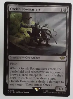 MTG English Orcish Bowmasters NM - Image 1