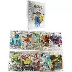 New Foil SILVER PACK 55 CARDS TCG GX Vmax GX Card Charizard Rare Pokemon - Image 4