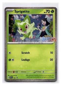 Sprigatito - Promo SV: Scarlet & Violet Promo Cards 191 LP-NM - Image 1