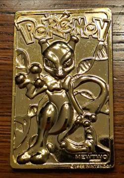 Set Of 4 23K Gold Plated Pokemon Cards Vintage 1999 Burger King - Image 4