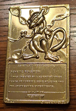Set Of 4 23K Gold Plated Pokemon Cards Vintage 1999 Burger King - Image 5