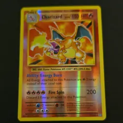 Pokemon TCG Charizard 150 HP Holo Rare Evolutions 11/108 English Card - Image 1