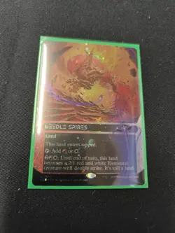 Needle Spires (0120) (Borderless) (Galaxy Foil) - Image 1