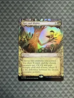 MTG Spry and Mighty #0329 Foil Showcase Rare Lorwyn Eclipsed (ECL) - Image 1