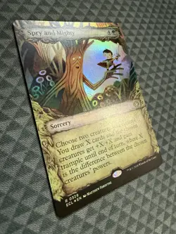 MTG Spry and Mighty #0329 Foil Showcase Rare Lorwyn Eclipsed (ECL) - Image 2