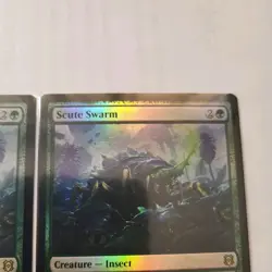 FOIL 2x Scute Swarm PROMO Zendikar Rising 203/280 MTG ZNR NM 2x - Image 5