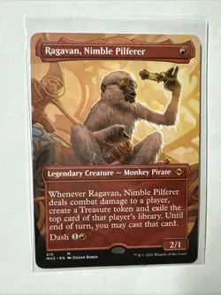 Ragavan, Nimble Pilferer (Borderless) Modern Horizons 2 Regular - Image 2
