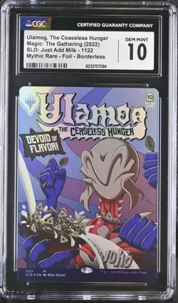 ULAMOG, THE CEASELESS HUNGER Secret Lair Foil Just Add Milk CGC 10 MTG - Image 1